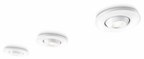 PHILIPS Smart Spots, Einbauspots mit 2,5W, EEK A+, inklusive Leuchtmittel, 3-flammig 579833116