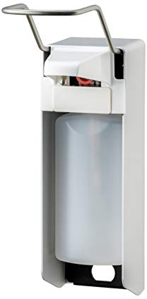 ALLCARE 8020 MediQo-line MQL05A Seifen- und Desinfektionsmittelspender Aluminium, 500 ml langer Hebel