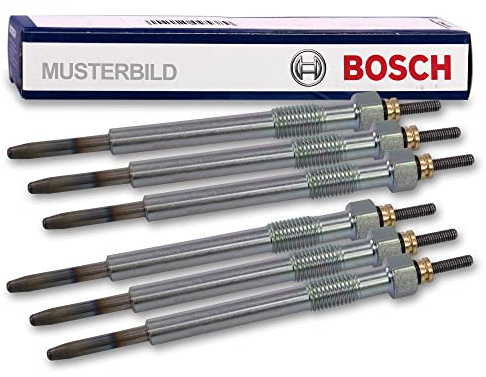 6x BOSCH Glühkerze GLP015