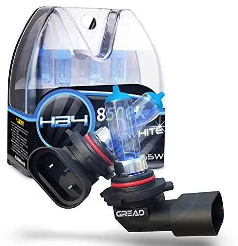 Gread - 2x HB4 Halogen Leuchte in Xenonoptik - white - 8500k 55W - eintragungsfrei