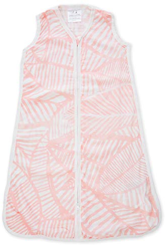 aden + anais™ Silky Soft Baby-Schlafsack, 1,0 TOG Wert, tragbare Decke für Babys, Bunte Muster für Mädchen & Jungen, Schlafsack für Neugeborene aus Bambusviskose, 18-36 Monate, Island Getaway