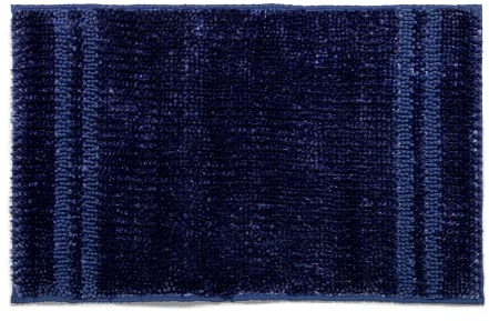 SWEET HOME - Alfombra de baño Shiny, Antideslizante, 50 x 80, BLU Marlin