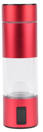 Hydrogen-2Pro - Generador de agua de hidrógeno original, 245 ml, membrana PEM Dupont SPE (rojo)
