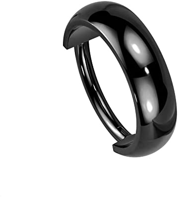 Treuheld® Breites Titan Segmentring-Clicker Piercing | 4 Farben