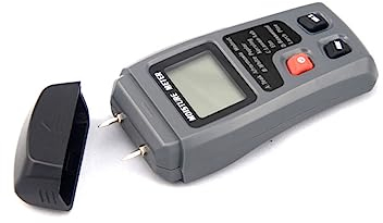 OSALADI Holzfeuchte Messgerät Digital Mit Stifttyp Feuchtemesser Für Kaminholz Holzfeuchtigkeitstester Lcd-display Leicht Tragbar Feuchtigkeitsmesser Für Holzverarbeitung Und Bauwesen