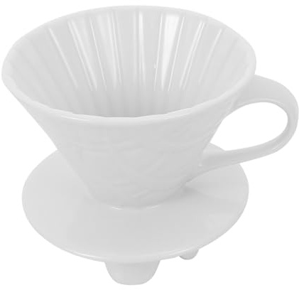 jojofuny Portable Single Cup Drip Coffee Filter Cup Ceramic Filter Manual Filtering