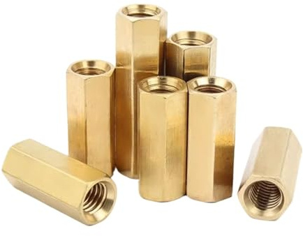 SQING M2 M2.5 M3 M4 M5 M6 Messing Motherboard Abstandsbolzen Hex Board Rack Stud Abstand Schraube Hexagon Kupfer Weibliche PCB Säulen Bolzen Spacer(30mm (5Pcs),M6)