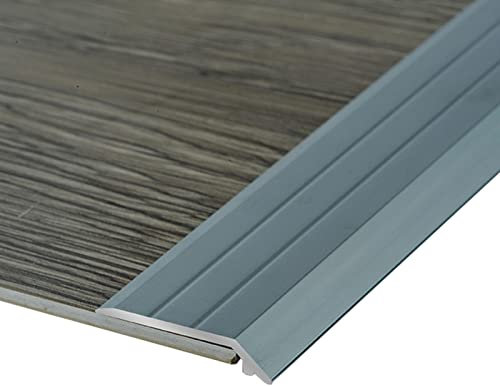 LXYDJPW 90 cm Lange Bodenübergangsstreifen, zuschneidbare, rutschfeste Schwellenverkleidung für Türen, für Teppich/Holz zu Fliesen, Teppich zu Laminat