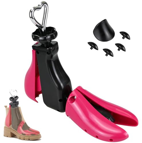 Tendiscarpe per Stivali da Uomo e da Donna, Allargascarpe in Plastica, Regolabile Larghezza e Lunghezza Espansore Stivali, Professionali Espansori Scarpa, Barella per Scarpe per Stivali, 35-42