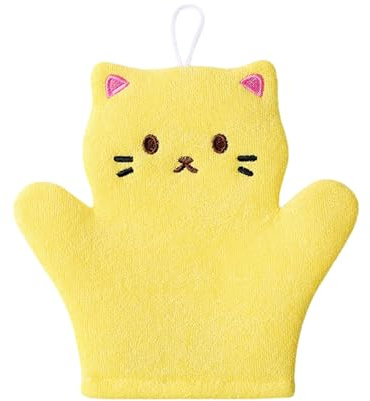 Kinder Waschhandschuhe - Niedliche Cartoon-Duschhandschuhe Für Kinder Und | Weiche Körperpeeling-Bürste, Lustiger Waschhandschuh Für Sanfte Wäsche