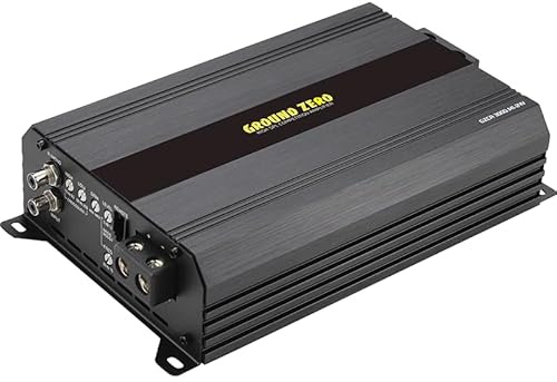 Ground Zero GZCA 3000.M1-24V – Competition SPL Mono-Verstärker 24 V, Class D, 1 Kanal, 3180 W RMS @ 1 Ω, aktiver Crossover & Bass‑Boost, inklusive Fernbedienung