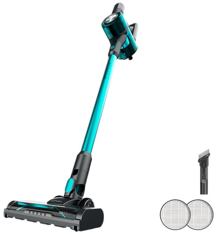 Cecotec Aspiradora Escoba sin Cable Conga Rockstar P50 Neo. 80AW, 20000Pa, Motor BDLC con 265W, Autonomía 50mins en Modo Eco, Depósito 1200 ml, Cepillo Mixto con HairOut, Antienredos