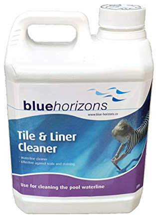 Happy Hot Tubs bluehorizon Swimming Pool Tile & Liner Cleaner 2ltr Clean Waterline Dirt Scale Swimmingpool