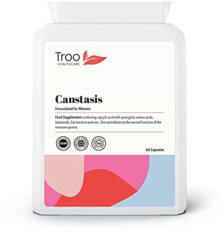 Troo Health Care CANStasis Candida Yeast Balance Supplement 60 Capsules