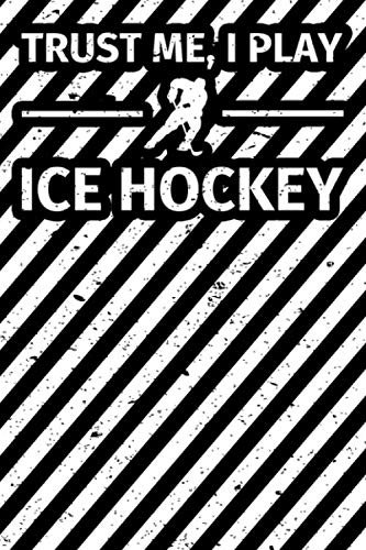 Notizbuch liniert: Eishockey-Spieler Geschenke lustiger Spruch Eis-Hockey