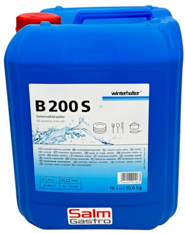 Winterhalter B 200 S Universal-Klarspüler, 10 Liter Kanister
