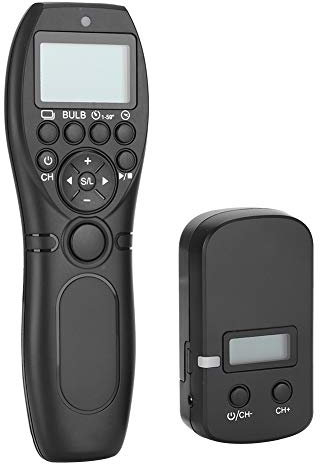 MC-292 DC0 Wireless Remote Shutter Release Cable, Wireless Timing Shutter Remote Control for Nikon D850 D810 D810A D800 D800E D700 D500 D6 D5 D4 D3 D2 D1, etc