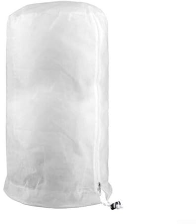 Housse de protection contre le gel pour plantes de jardin, plantes d'hiver pour olivier, palmiers en pot, arbustes, arbustes, gardez vos plantes prospères par temps froid (140 x 200 cm, blanc)