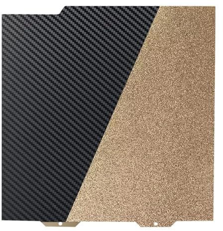 IdeaFormer Flexible PET PEI Druckplatte für Bambu Lab A1 Mini, Doppelseitiges Carbon Fiber PET + Textured PEI Federstahl Druckbett Platte 184x184 mm für Bambu A1 Mini 3D Drucker