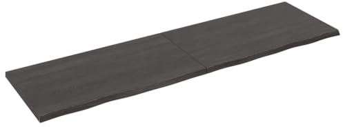 Schreibtischplatte Werkbankplatte DIY Stabile Bürotischplatte Tischplatte Werkbankplatte Echtholz-Furnier, Perfekt für höhenverstellbare Schreibtische, 220x60x(2-4) cm