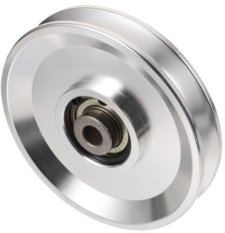 KICHOUSE Fitness Flaschenzug Aluminium Legierung Fitnessgeräte Zubehör Krafttraining Flaschenzug Verschleißfest Fitness Zubehör Flaschenzugssystem Gym Metall Ausrüstung