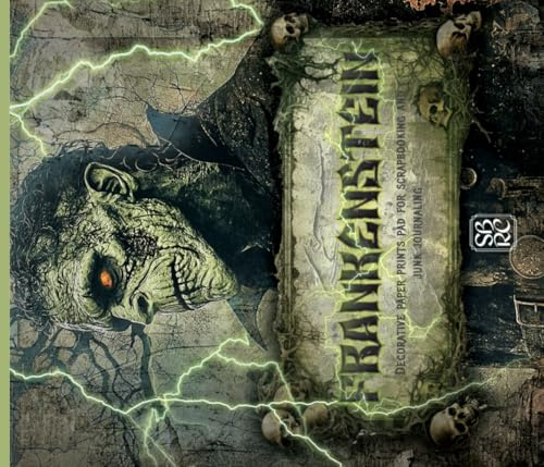 Frankenstein: Decorative Paper Prints Pad for Scrapbooking and Junk Journaling