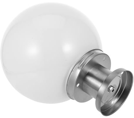 jojofuny Lampada A Sfera Palo Per Recinzione Lampada A Globo Palo Per Esterni Lampada A Globo Apparecchio Di Sostituzione Globi Paralumi Globo Con Montaggio Su Molo Decorazione