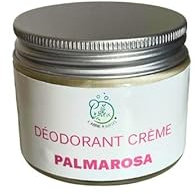 Déodorant artisanal Bio en crème, parfum PALMAROSA - 50ml - Savonnerie l'Arbre à Bulles