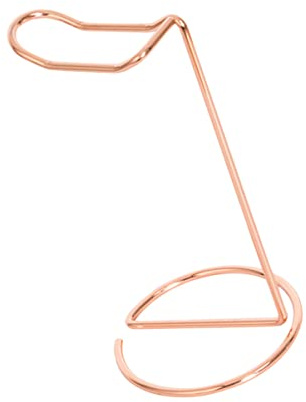 Luxshiny Kopfhörerständer Platz Stabiler Zuhause für Büro Verhindert und Spart Headset Halter Goldener Legierung Verrutschen dem Schreibtisch