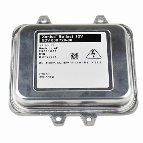 Phare à Ballast HID au xénon Ballast De Phare Au Xénon HID D1S, Contrôle De La Lumière D'ordinateur 5DV 009 720 00 1232335 pour Opel pour Astra J pour Insignia