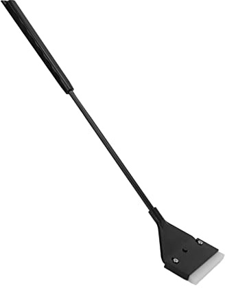 Pssopp Raspador de Acuario, de Plástico, 10 Cuchillas de Repuesto, Herramienta de Limpieza de Largo para Eliminación de Algas de Peceras (Raspador de Algas Tipo A 2 en 1 42cm)
