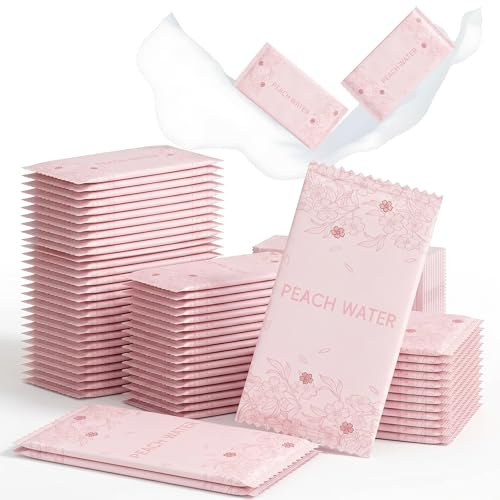 100 Stück Feuchttücher Einzeln Verpackt,Feuchtes Toilettenpapier Reisegröße,Feuchtes Toilettenpapier Einzeln Verpackt,Sanft Zur Haut,Geeignet Für Zu Hause, Im Büro Und Im Freien