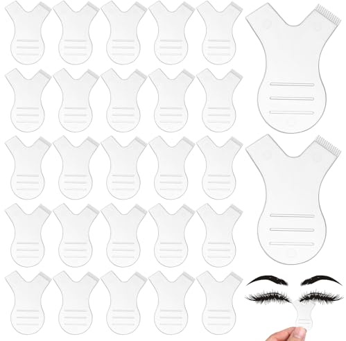 JJUNW 80 pz Y pettine ciglia Lift Brush ciglia permanente pennello silicone separatore ciglia strumento per innesto ciglia estensione