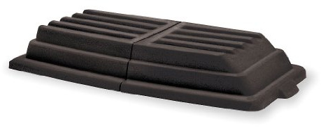 Rubbermaid Commercial Products Structural Foam Tilt Truck Lid, 1 Cu Yd