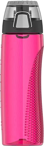 Thermos 24 Ounce Tritan Hydration Bottle with Meter, Ultra Pink