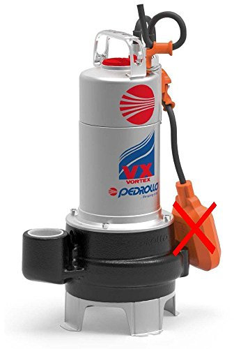 Vortex Submersible Pump for Sewage Water VX 10/50-N 5M 1Hp 400V Pedrollo