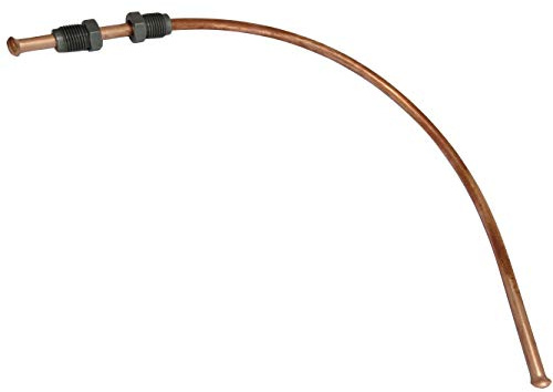 AERZETIX: Línea de freno manguera tubo de cobre Ø4.76mm con racores M10x1/M10x1 (30cm)