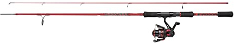 Mitchell Tanager Red Spinnrute und Rollen Combo - Raubfisch-Spinnfischen - Hecht, Zander, Barsch, Forelle