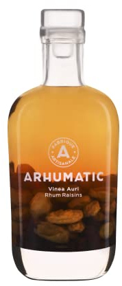 ARHUMATIC - Punch au Rhum - Rhum Raisins (Vinea Auri) - 30% Alcool - Origine : France - A servir en digéstif ou apéritif - Fabrication artisanale - 35 cl
