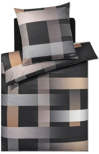 Joop! Bettwäsche Woven Ebony 1 Bettbezug 135 x 200 cm + 1 Kissenbezug 80 x 80 cm