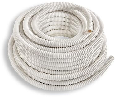 Tubo scarico condensa condizionatore 1-30m Ø 16mm Ø 18mm Ø 20mm Spiralata Flessible Per climatizzatore Tubi di scarico, tubi antigoccia per aria condizionata (Ø 18mm, 3m)