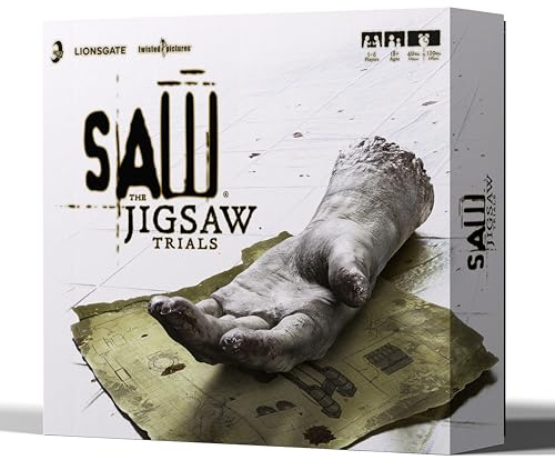 Saw: The Jigsaw Trials Game Saw Franchise horror movie Board Game
