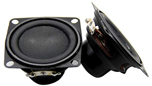 1 Pair 53mm 2 Inch Inside Speaker 4 Ohm 10W Bass Multimedia Speakers Bass Multimedia Speaker