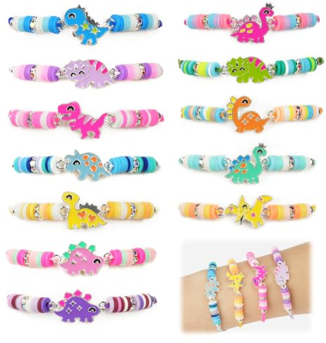 AUAUY vänskapsarmband barn, färgglada barnsmycken handgjorda armband, enhörning armband vänskapsarmband smycken barn gåvor barnens födelsedag flickor gåvor, 16-23cm/6.23-9.06inch, Nylon Keramik