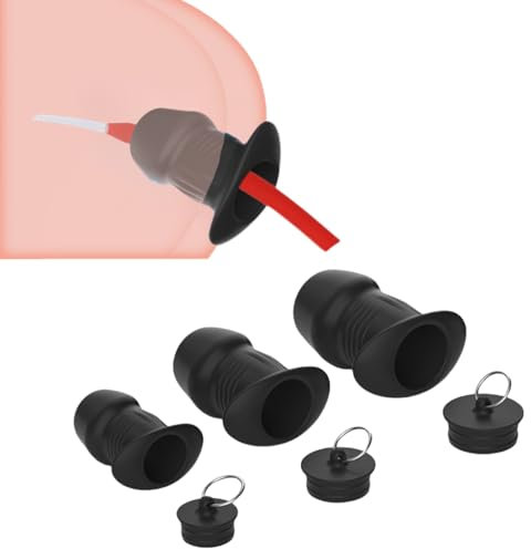 Plug Anale dilatatore Uomo, Anale di Silicone Spreader Cavo, Massaggio Prostatico Anello la Dilatazione Anali, Speculum Plugs Clistere, Analesex Toy SM Giocattoli Sessuali Sex per Uomo Donne