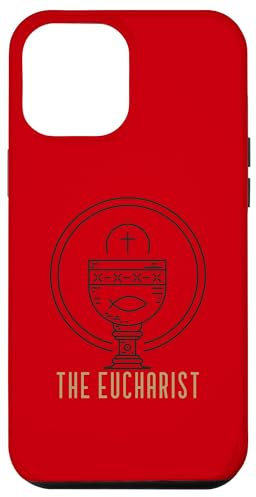 Coque pour iPhone 14 Pro Max La communion catholique calice eucharistie