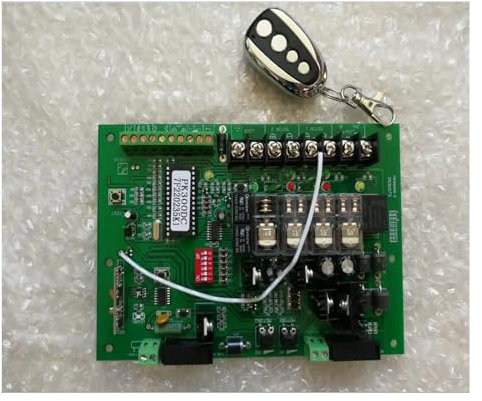 Schiebetor-Bausatz Toröffner-Steuereinheit, Motherboard, Leiterplatte, Motorsteuerung, Platine, Karte for Solar-24-V-Gleichstrom-Schwenktormotoröffner Elektrischer Toröffner-Bausatz(1 remote control k