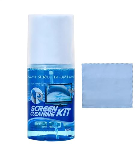 Kit De Pulvérisation De Nettoyant Pour Écran, Kit De Nettoyage Pour Ordinateur Portable - Nettoyant Pour Écran De Téléviseur, Ordinateur Portable Et Ordinateur,nettoyant Pour Moniteur Pour Appareils É