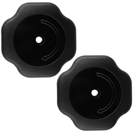 Tofficu Perillas para 15mm a Prueba de Explosiones Accesorio Repuesto Manijas de Tapa Resistente y Ergonómico para Ollas Domésticas 2 Piezas Adecuado para Cocina y Viajes