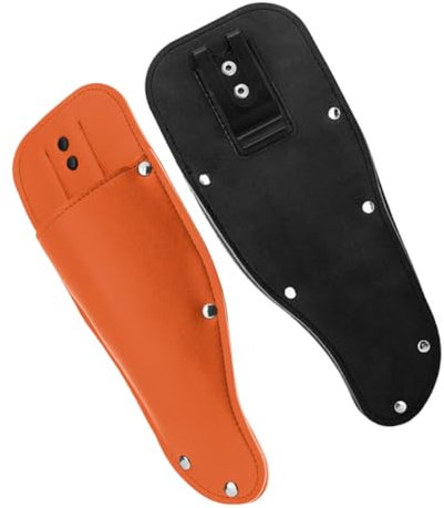 POPETPOP 2piezas Funda De Cuero Para Tijeras De Podar De Resistente y Portátil Para Herramientas De Jardinería y Uso Exteriores